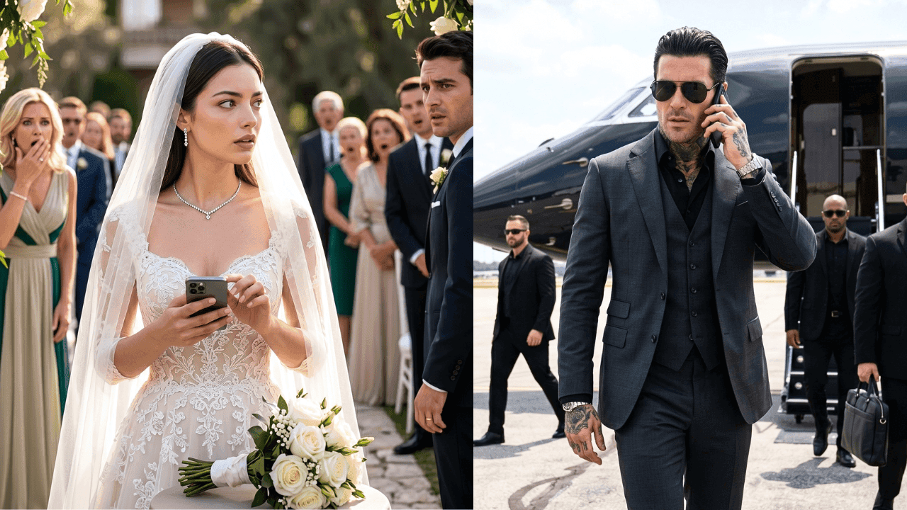 "If You Still Want Me, Come Get Me" — 2 Hours Before the Wedding, She Texted the Mafia Boss