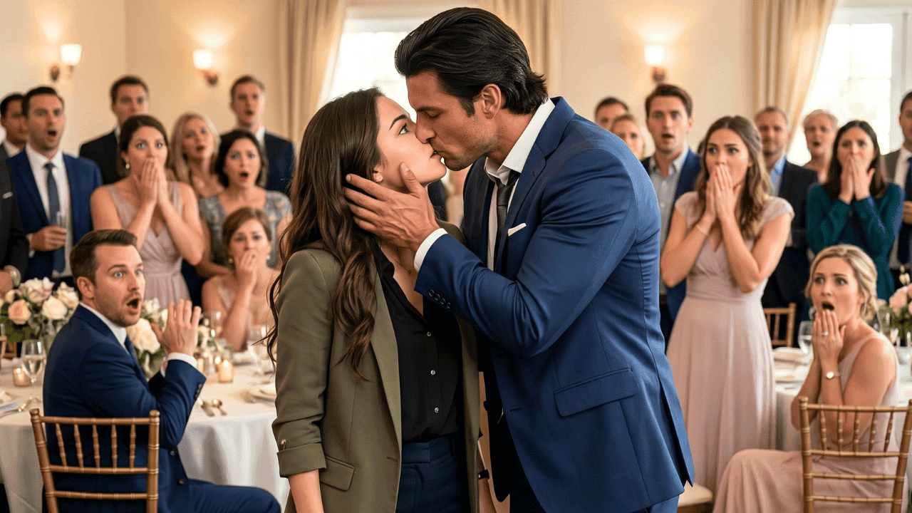 The Millionaire CEO Kissed A Random Wedding Guest, Claiming Her As His Love Instantly.
