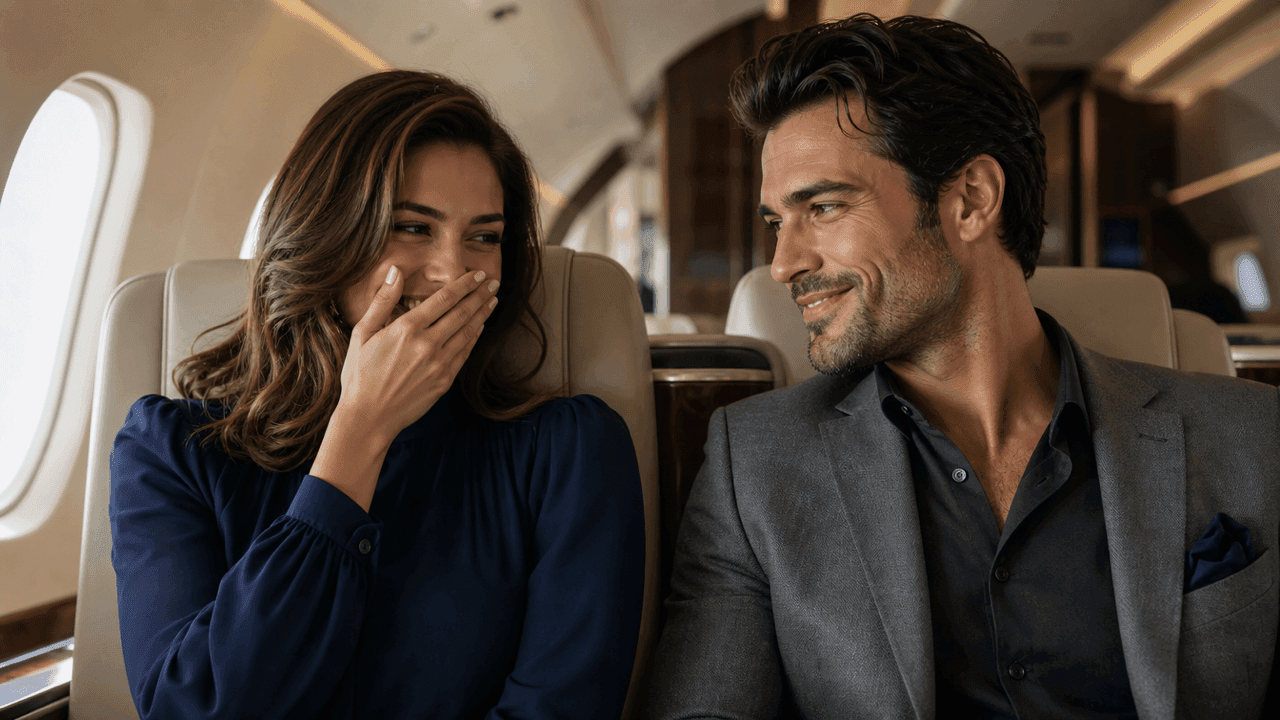 She Shared a Very Dirty Secret with a Stranger on a Plane... The Next Day, He Was Her Boss