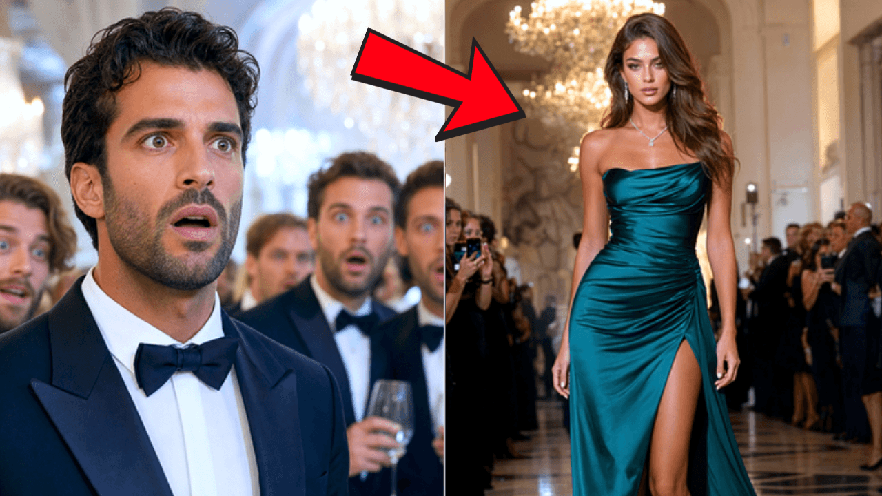 Millionaire Invited His Ugly Secretary On A Bet — His Friends Were Laughing… Until She Arrived
