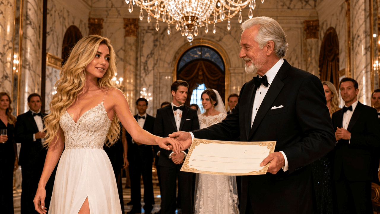 A Gentle Old Man Took Her From the Altar—to Meet His Lonely, Arrogant Millionaire Son