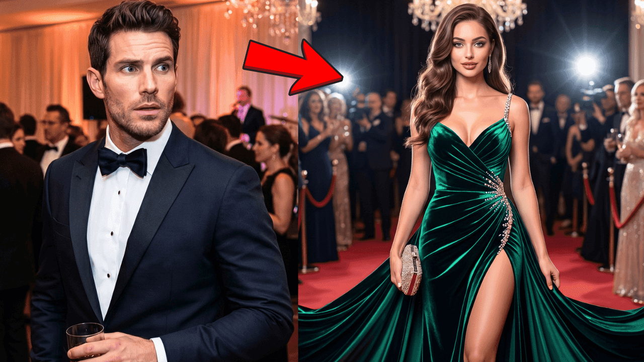 Millionaire Invited His Ugly Secretary on a Bet—His Friends Were Laughing… Until She Arrived