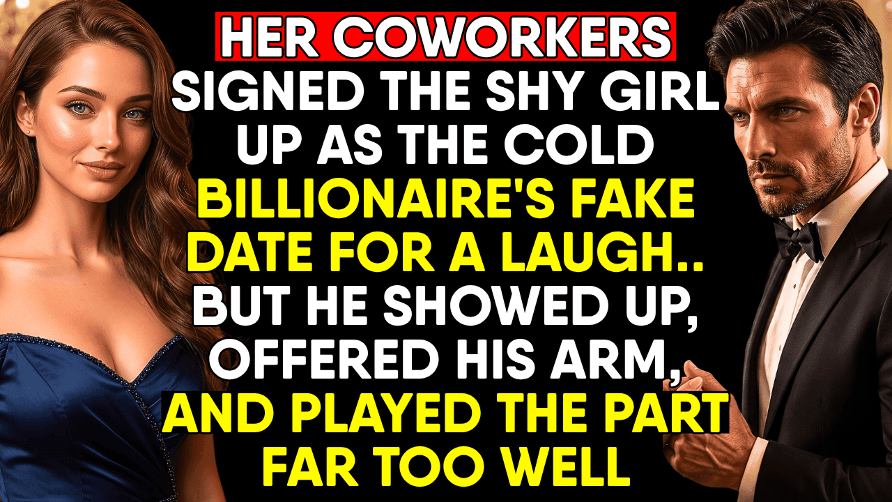 Her Coworkers Set Her Up With the Cold Billionaire as a Prank—He Played Along