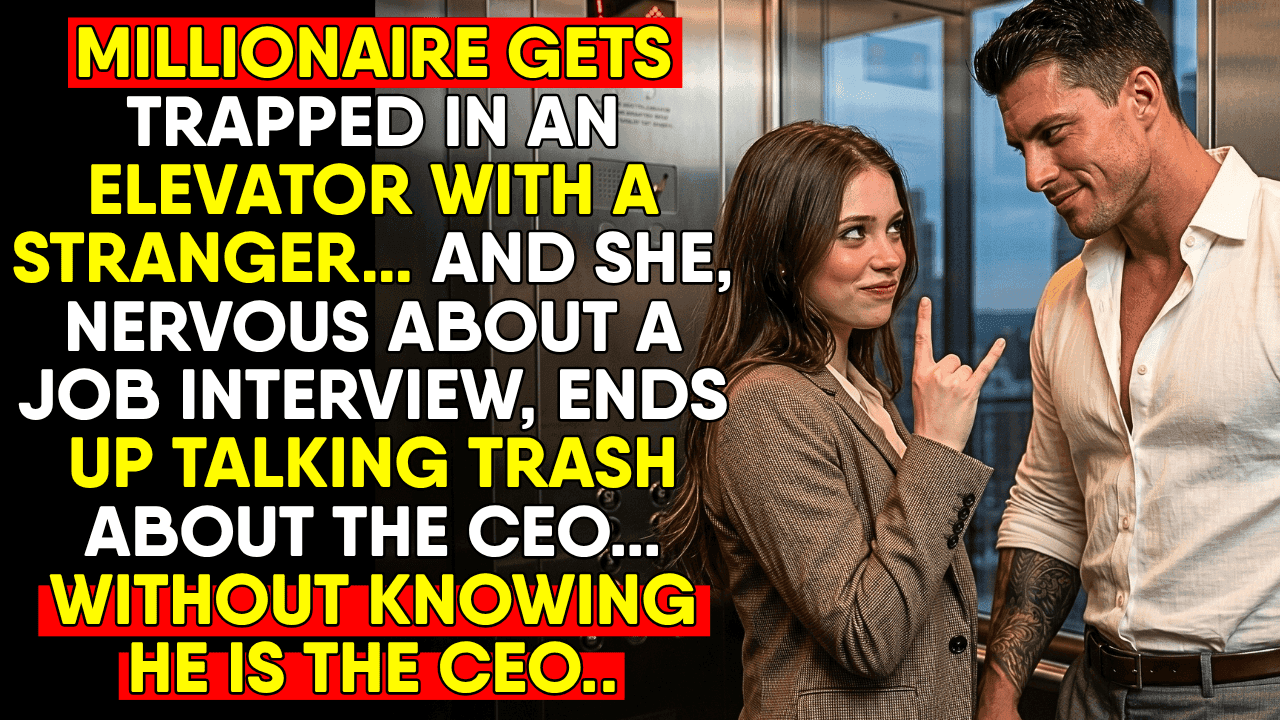 He Provokes Her at Work, Repeating What She Said in the Elevator… Just to See Her Reaction.