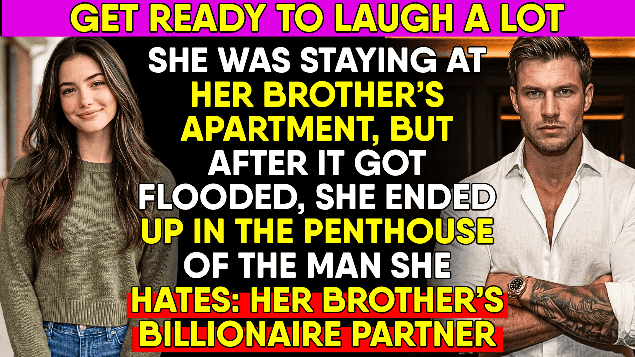 Flooded Flat, An Insufferable Billionaire, And a Living Situation That Promises Chaos… And Laughs.
