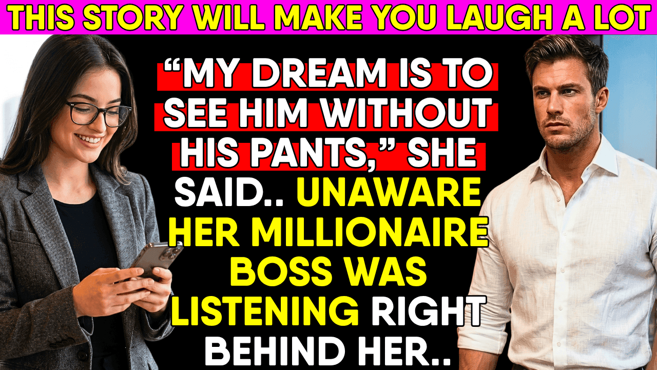 When She Said Her Dream Was to See Him Without His Pants, Her Millionaire Boss Heard Every Word