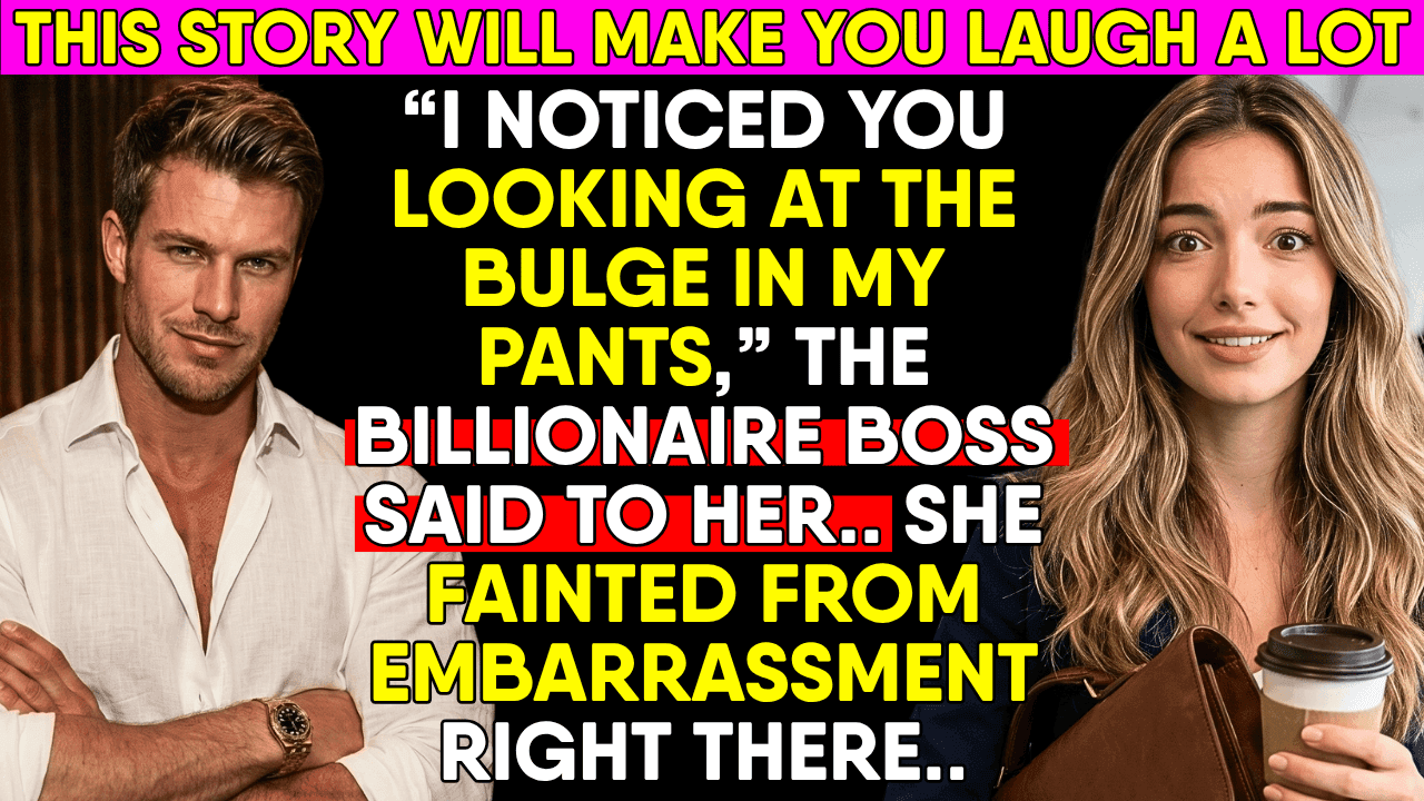 She Accidentally Stared At His Pants. The Billionaire Noticed… And Didn’t Let It Slide