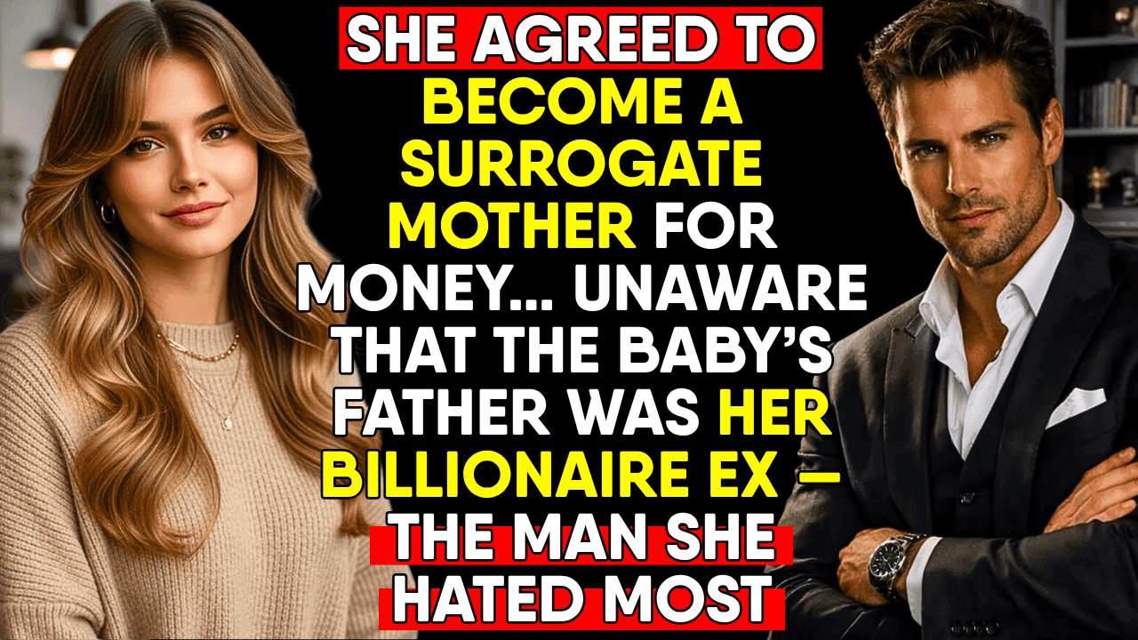 She Signed The Contract Without Knowing The Father’s Name… Until Her Billionaire Ex Walked In