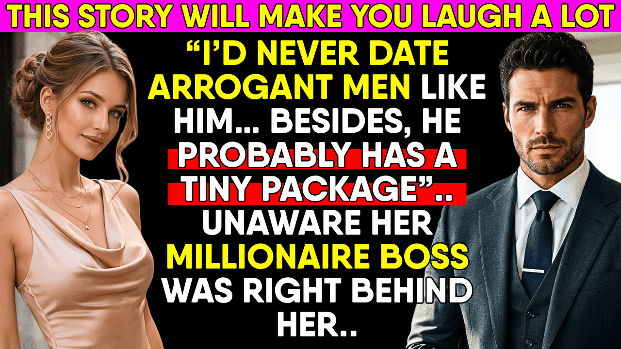 She Was Talking About Her Boss At The Exact Moment He Walked In To Kiss Her… She Froze.