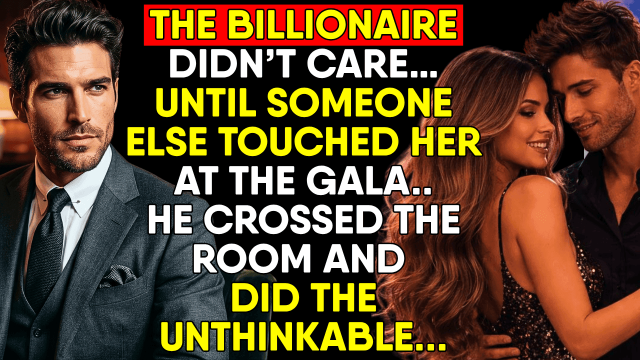 The Billionaire Ignored Her for Months—Until Another Man Touched Her Hand at the Gala...