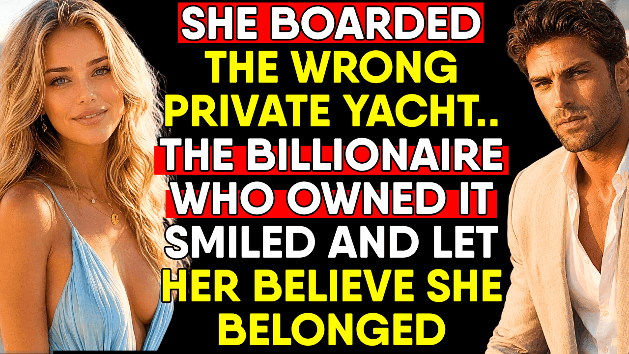 She Boarded the Wrong Private Yacht—the Billionaire Who Owned It Let Her Believe She Belonged