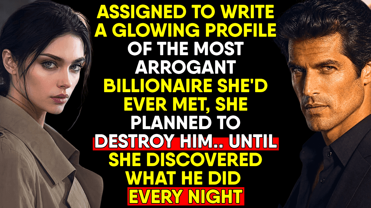 She Planned to Destroy the Arrogant Billionaire—Until She Saw What He Did Every Night
