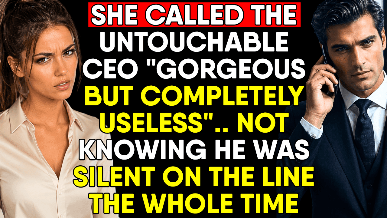 She Called the CEO "Gorgeous but Useless"—Not Knowing He Was on the Line