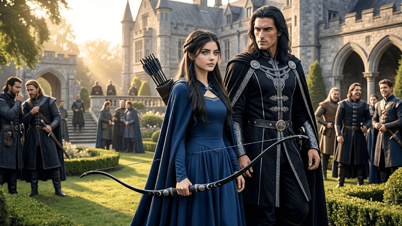 They Laughed When She Entered The Archery Tournament… Until The Alpha King Saw Her Defeat Every Alpha