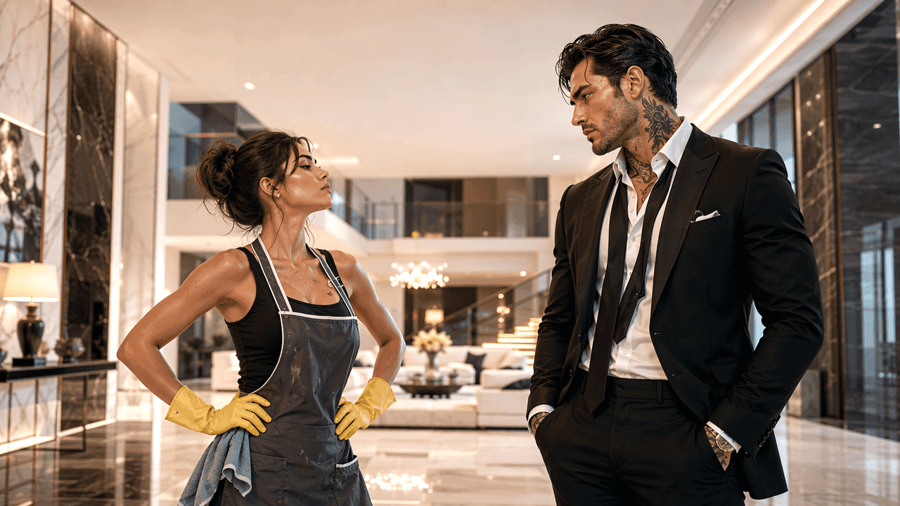 Everyone Trembled Before the Mafia Boss—the New Cleaning Girl Just Told Him to Clean His Own Mess