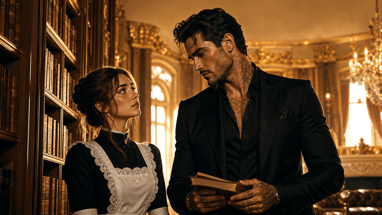 The Shy VlRGlN Maid Wondered Aloud About His Kiss—the Mafia Boss Offered to Teach Her