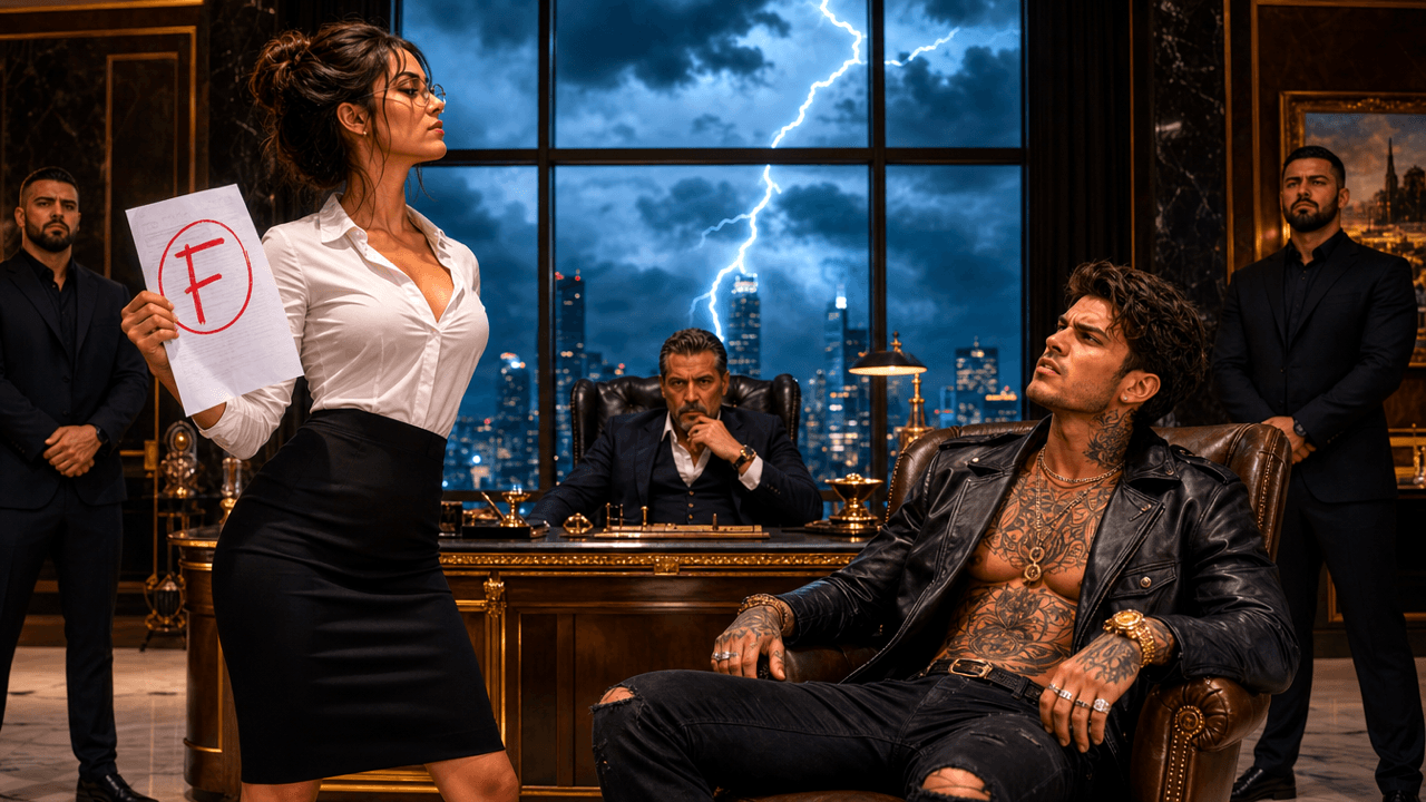 The Teacher Failed The Mafia Boss's Arrogant Son — What Happened Next Changed The Boss Forever