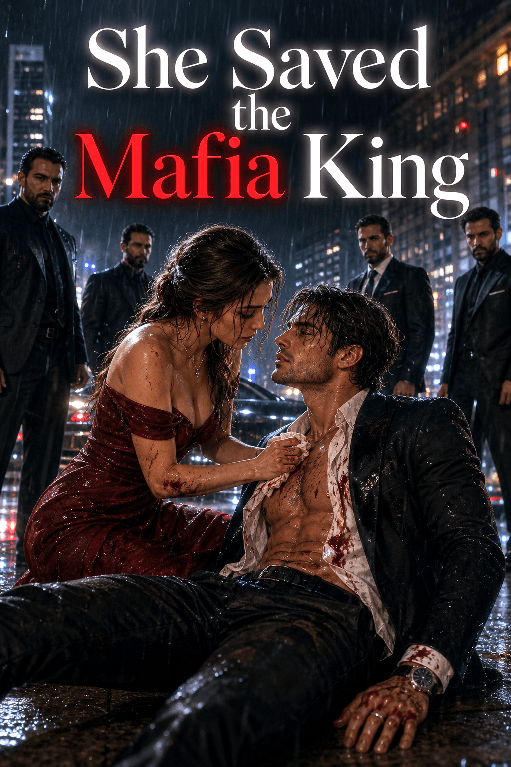 After She Treated the Mafia Boss's Injuries, 300 Men Surrounded Her House
