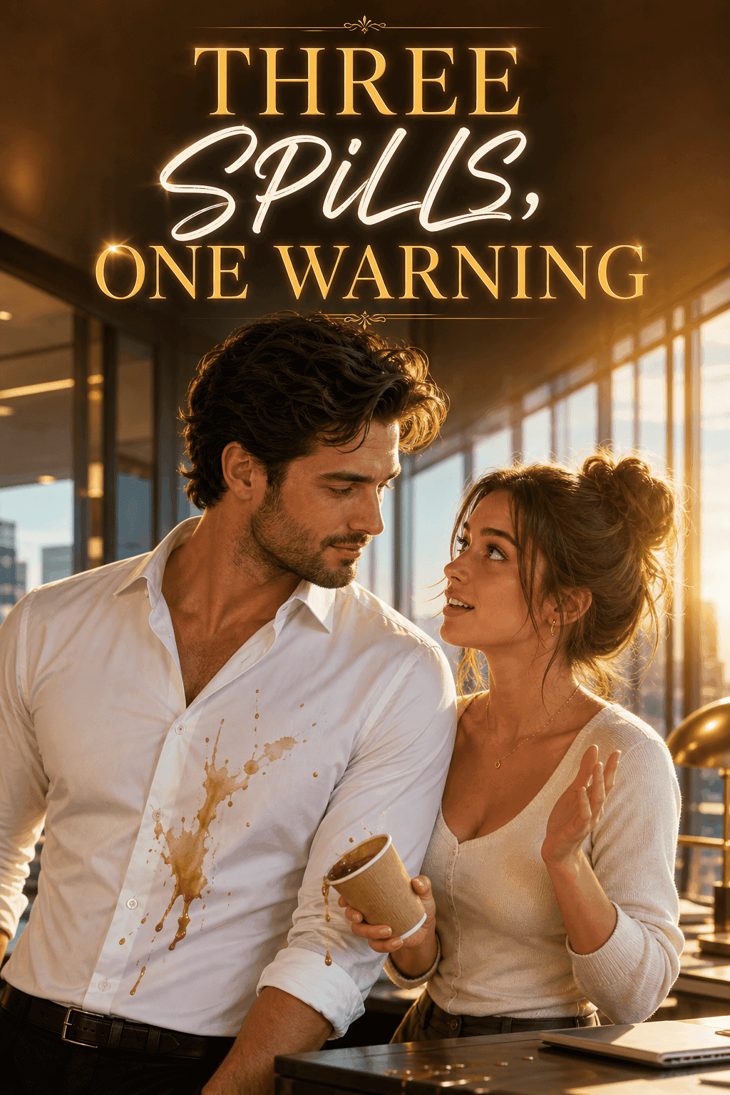 The Third Time She Spilled Coffee On Him, He Grabbed Her By The Waist And Gave Her A Warning