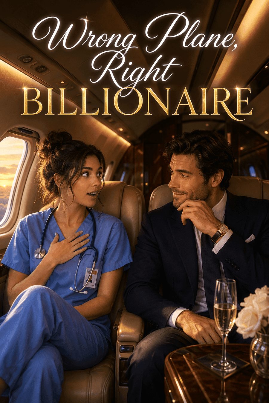 A Poor Nurse Entered the Wrong Plane... Unaware It Belonged to a Billionaire