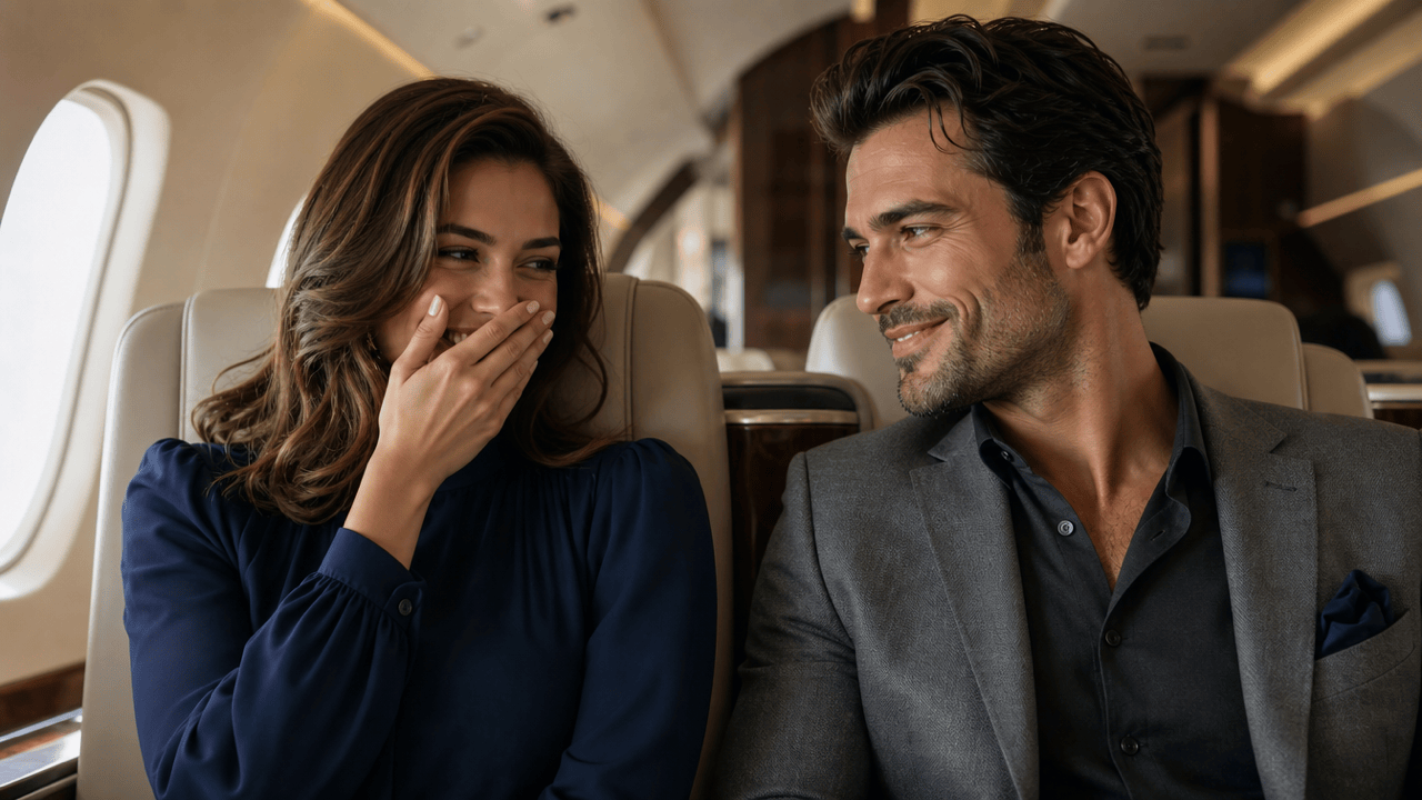 She Shared a Very Dirty Secret with a Stranger on a Plane... The Next Day, He Was Her Boss