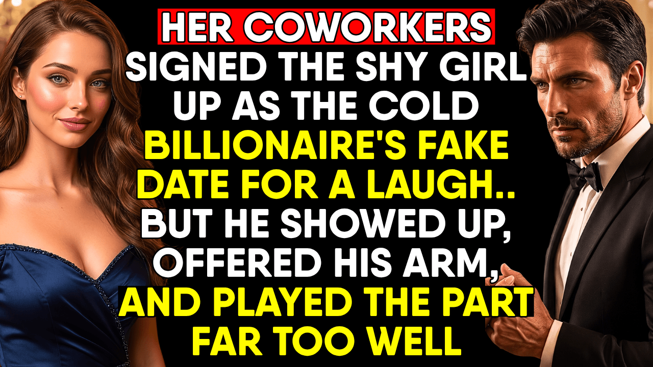 Her Coworkers Set Her Up With the Cold Billionaire as a Prank—He Played Along